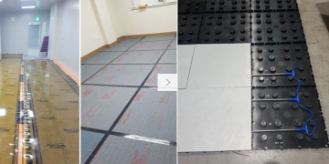 電(diàn)地暖兩種不同的施工(gōng)方式