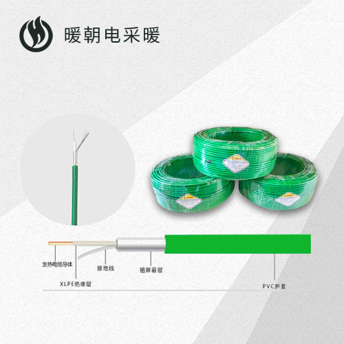 耐高溫金屬發熱電(diàn)纜結構
